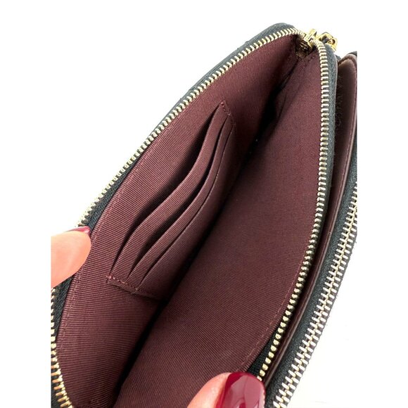 Chanel Lucky Charms 2.55 Black Double Zip WOC Wallet Clutch Bag - Picture 8 of 16